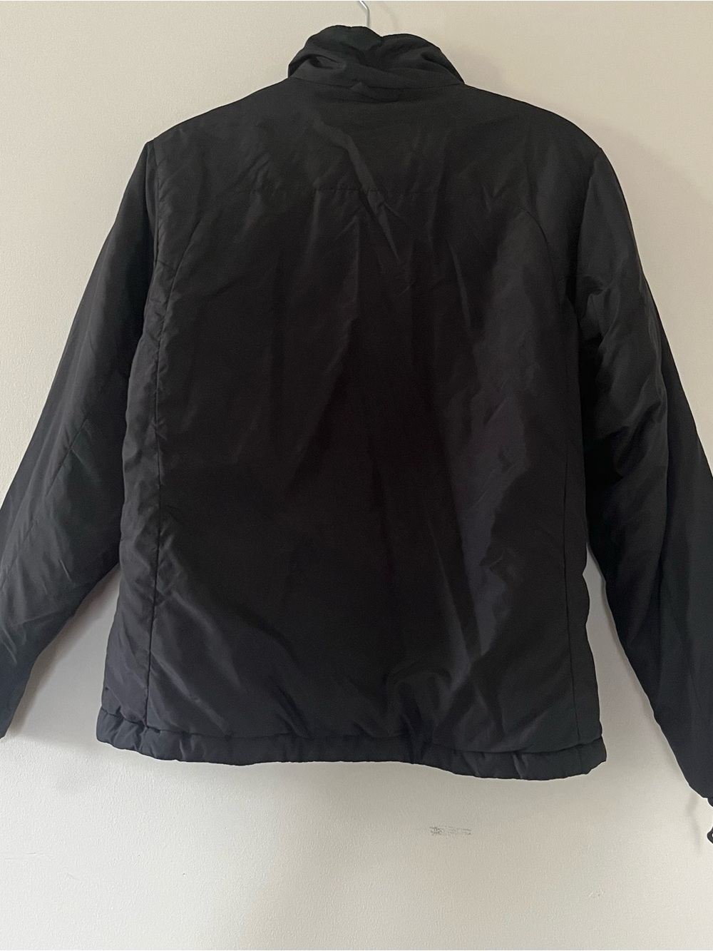North Face Black Zip Up Jacket Womens Medium Lightweight Waterproof Outdoors - Picture 6 of 7